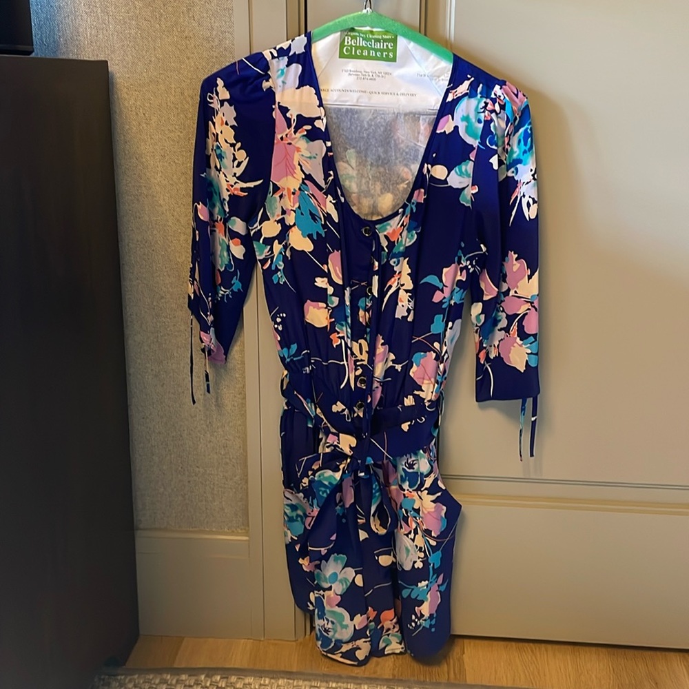 Silk Yumi Kim floral romper